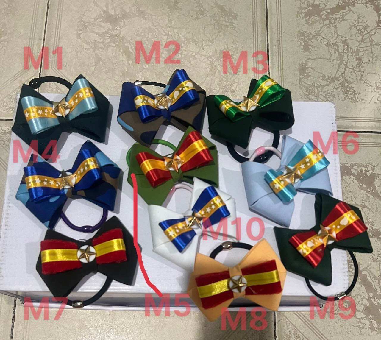 Cột tóc bộ đội siêu dễ thương
