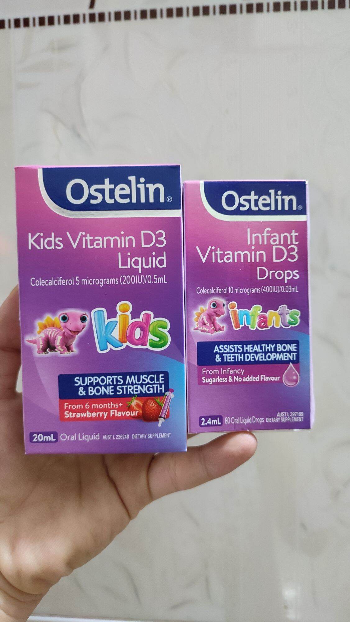 [HCM]Date 2026-Vitamin d3 ostelin drop cho bé từ sơ sinh 2.4ml