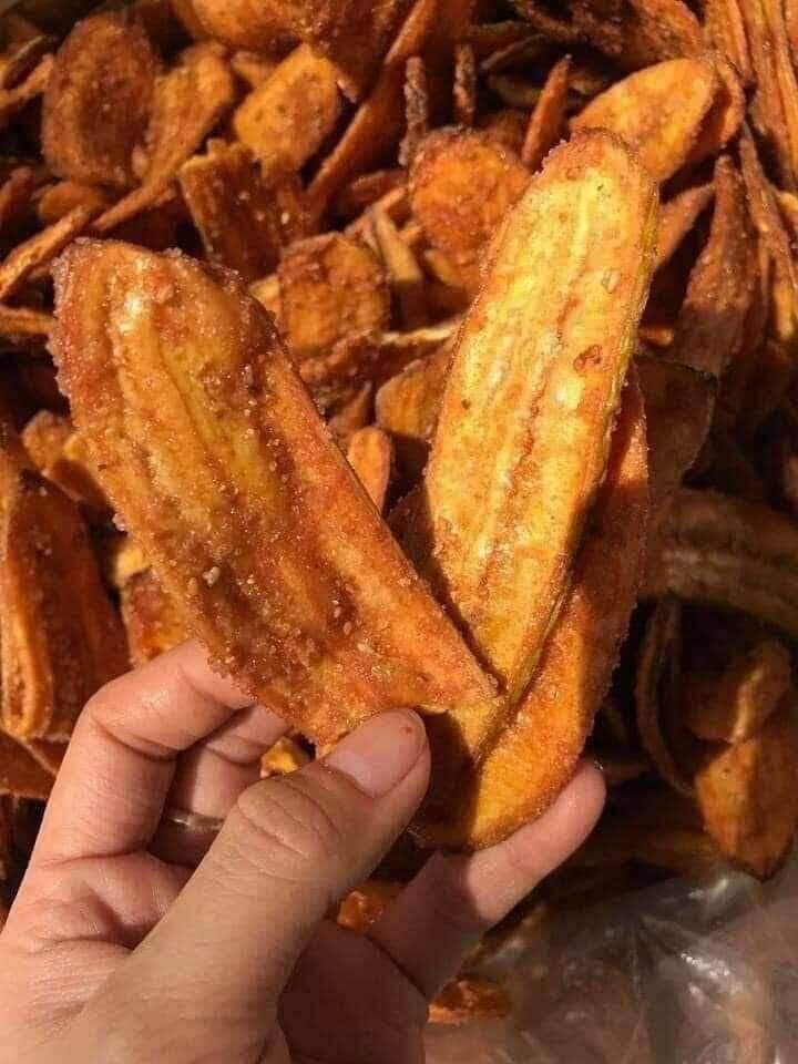 Chuối sấy mè gừng 100g