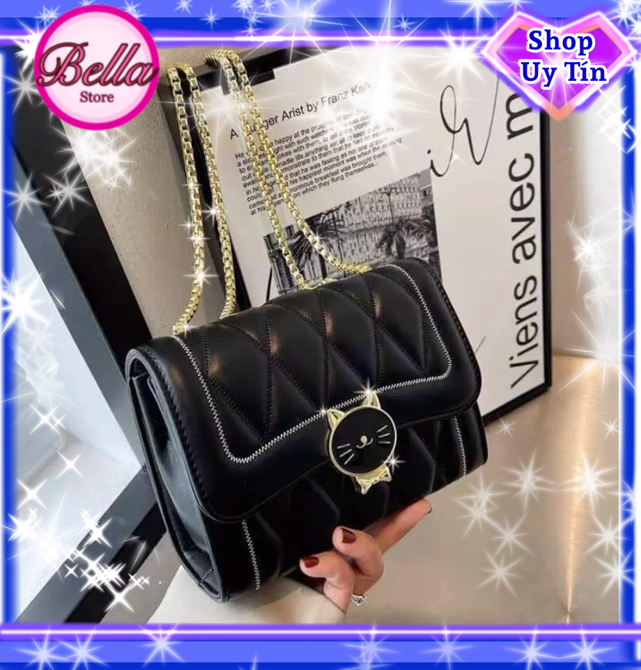 Túi đeo chéo Đeo Vai Khoá Mèo thời trang mới 2023