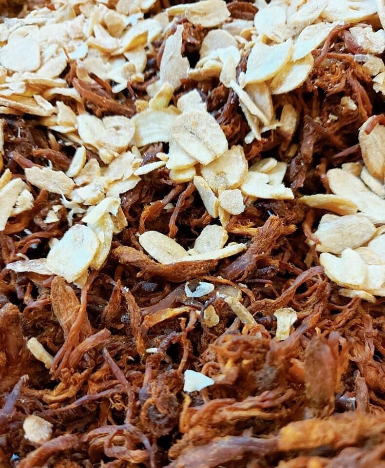 [500gr] Khô heo cháy tỏi - sợi nhỏ (ảnh thật)