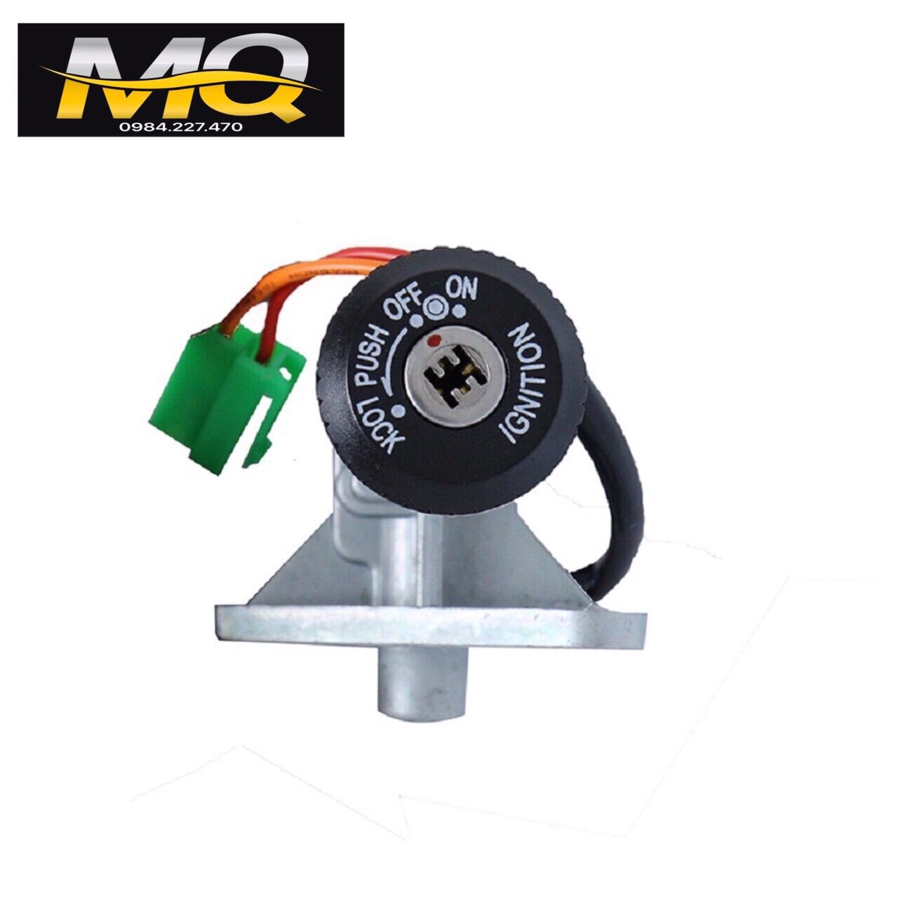 Bộ Ổ Khoá Xe Máy VIVA 6 Cạnh (Khoá Điện + Khoá Yên ) ( Xem Ảnh + Video)