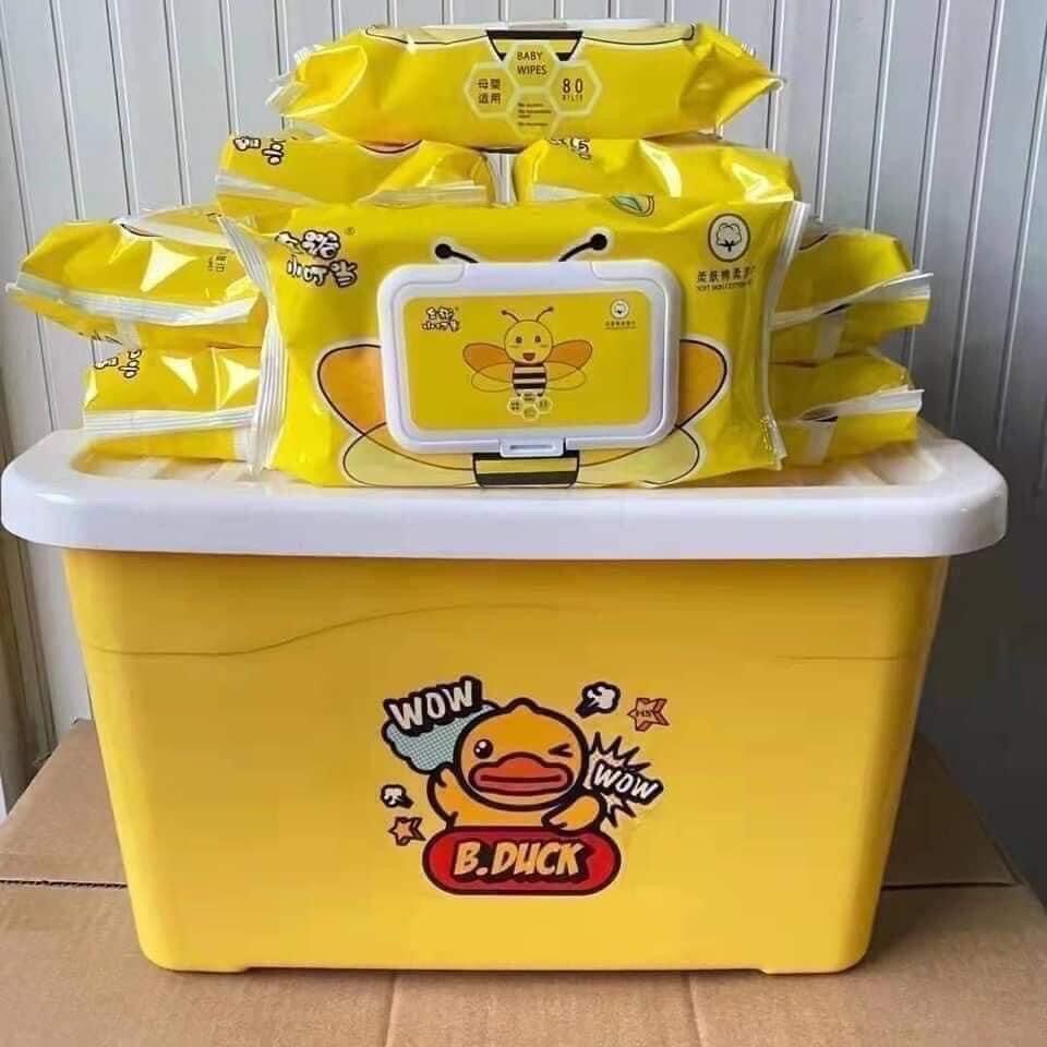 Khăn giấy ướt ong vàng 10 bịch siêu đáng yêu