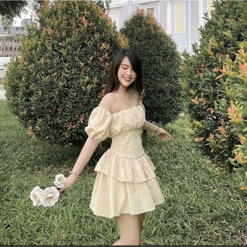 Váy đũi xước màu siêu xinh ( có ảnh thật )