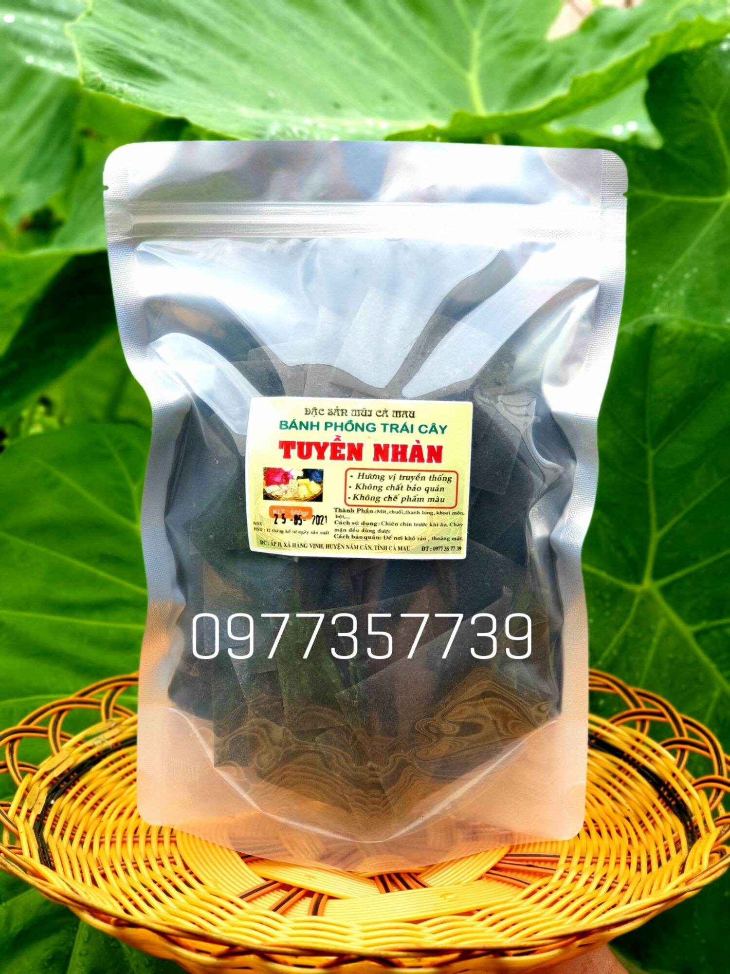 Bánh phồng Mè Đen