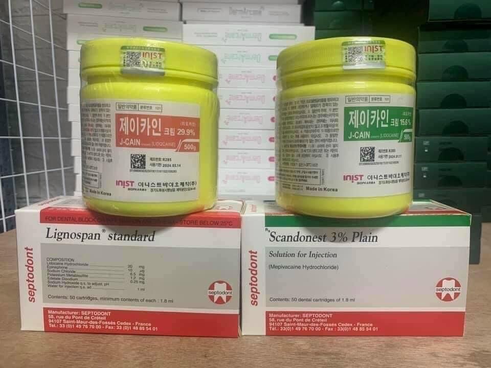 Kem Ủ Tê Hàn Quốc Loại xanh 15,6% dùng cho phi kim spa, phun xăm, tiêm filler,botox