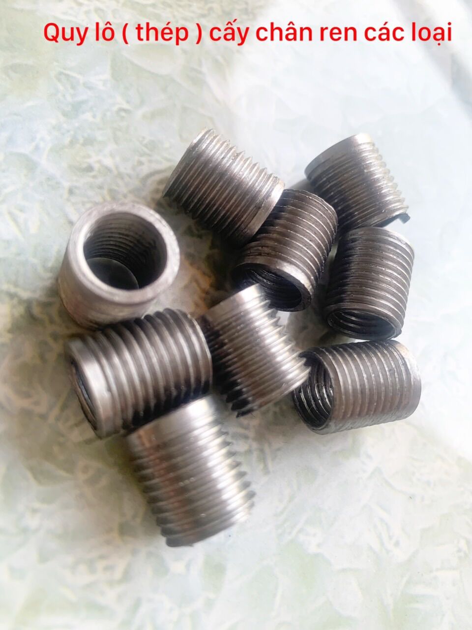 Quy lô thép các loại đủ mã