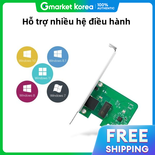 TP-Link | Tp-Link Tg-3468 Pcie Gigabit Lan Card, Slim Type, Pc Bracket Included Giá 891,750 Đồng*Miễn phí vận chuyển