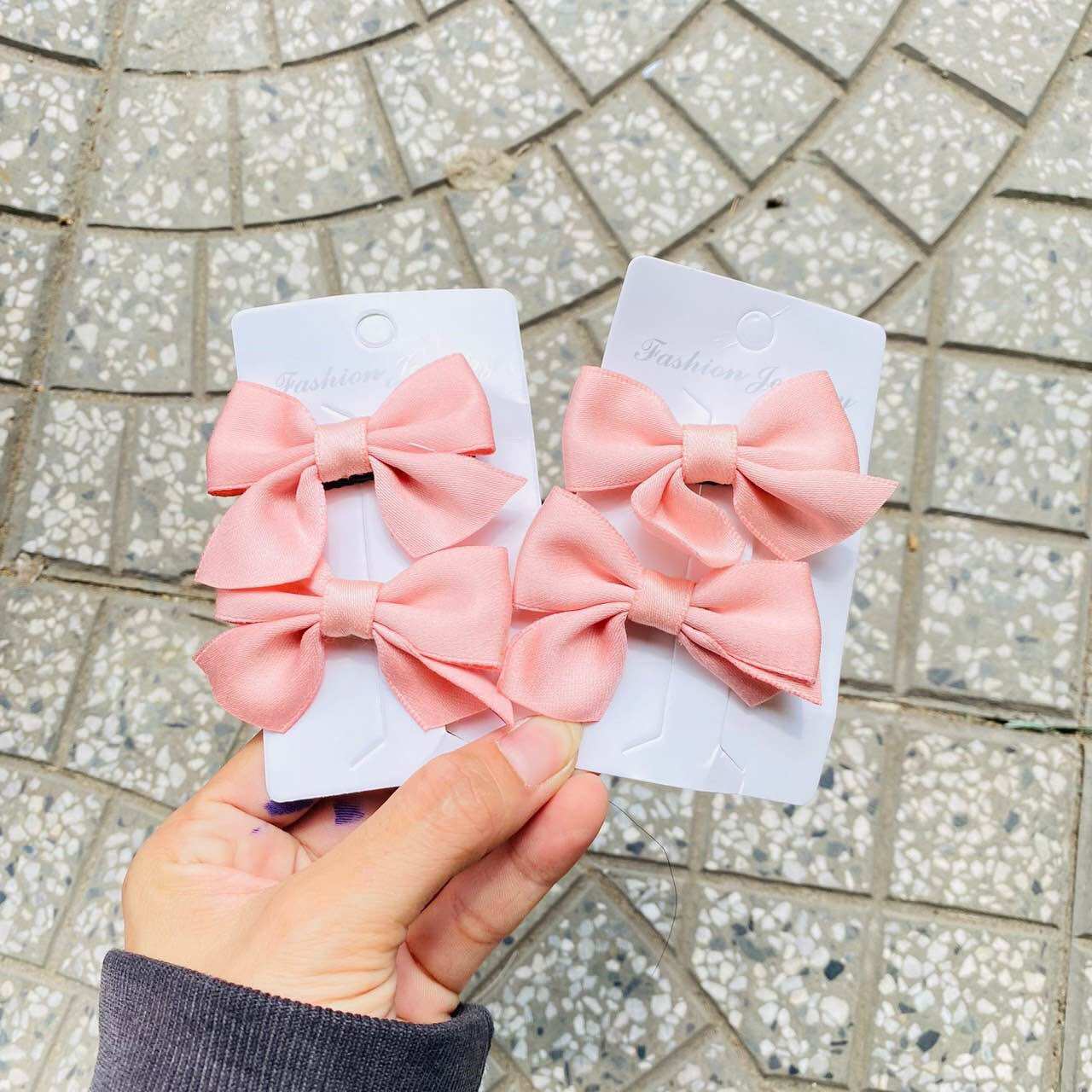 Set 2 kẹp mái hình nơ xinh xắn