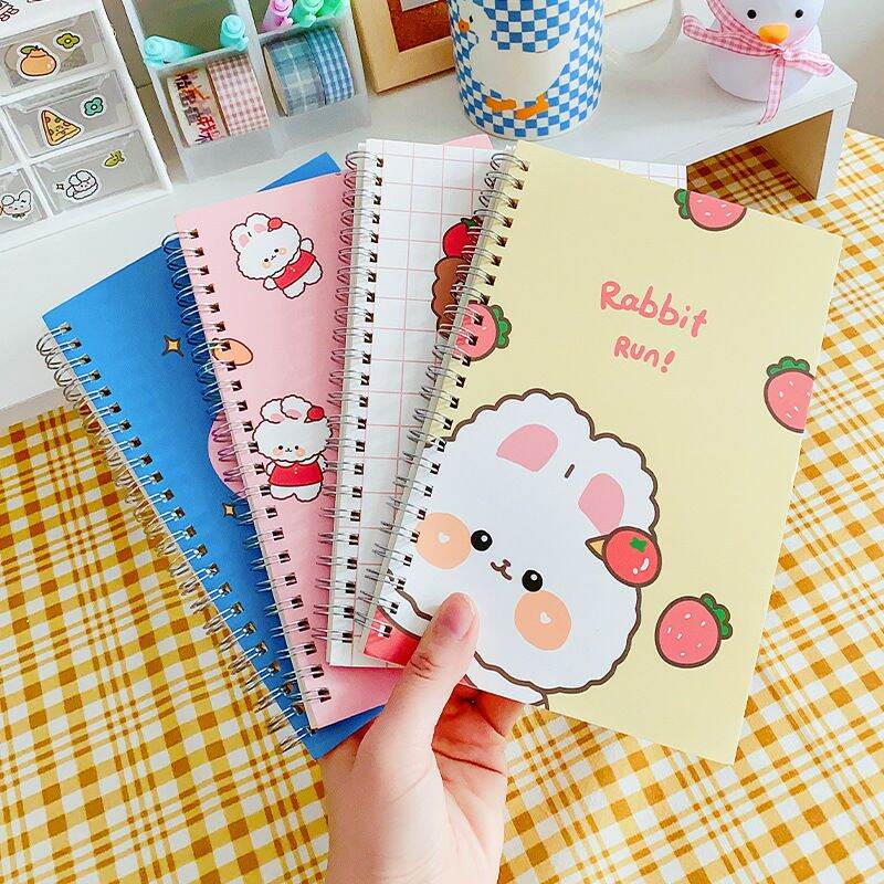 Sổ Còng A5 In Hình Sticker Dễ Thương 56 Trang