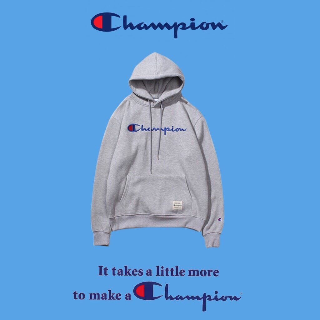 Áo khoác hoodie thêu champion mã tg01 vải nỉ bông