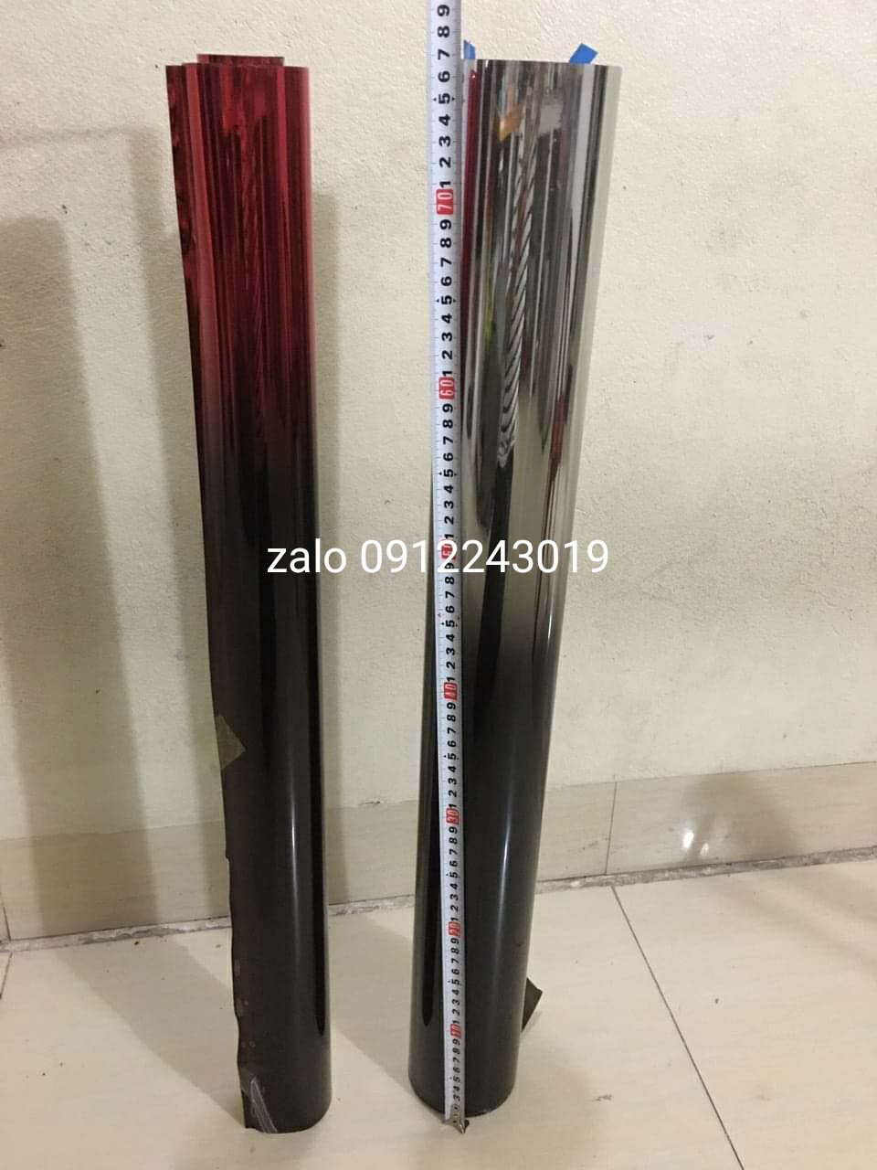 Phim dán kính màu, phim cách nhiệt khổ rộng 75cm dán xe ô tô, xe tải