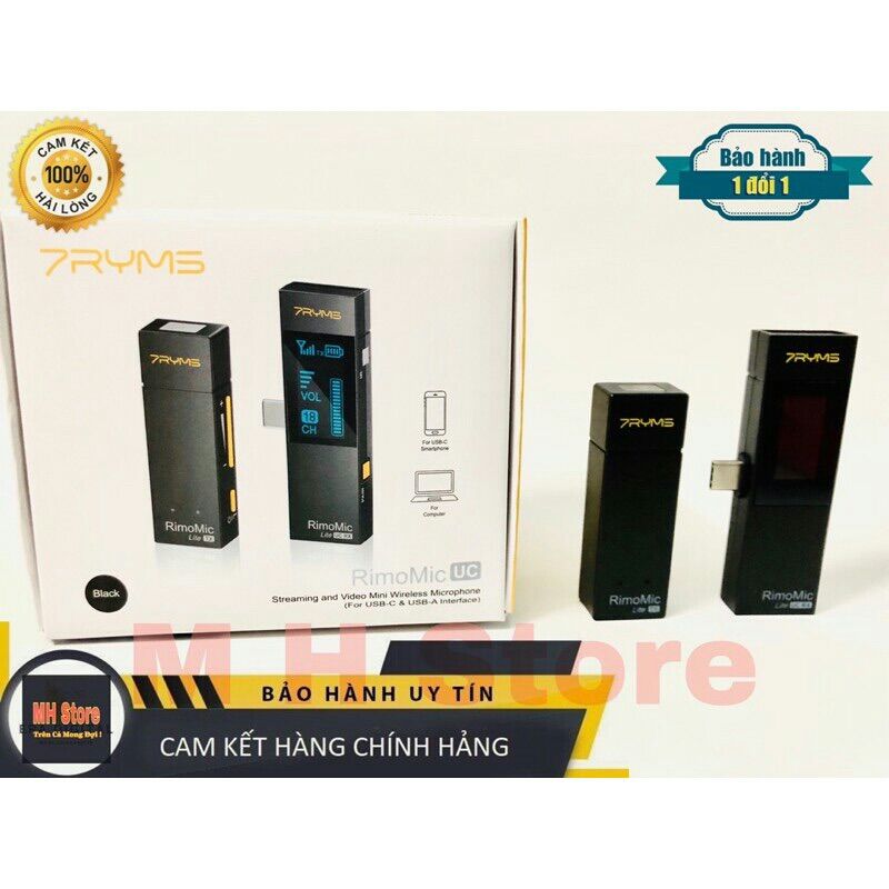 Micro Không Dây Cho Điện Thoại SamSung, Oppo, Vivo ... Cổng Tuye-C Và USB-A Cho Máy Tính