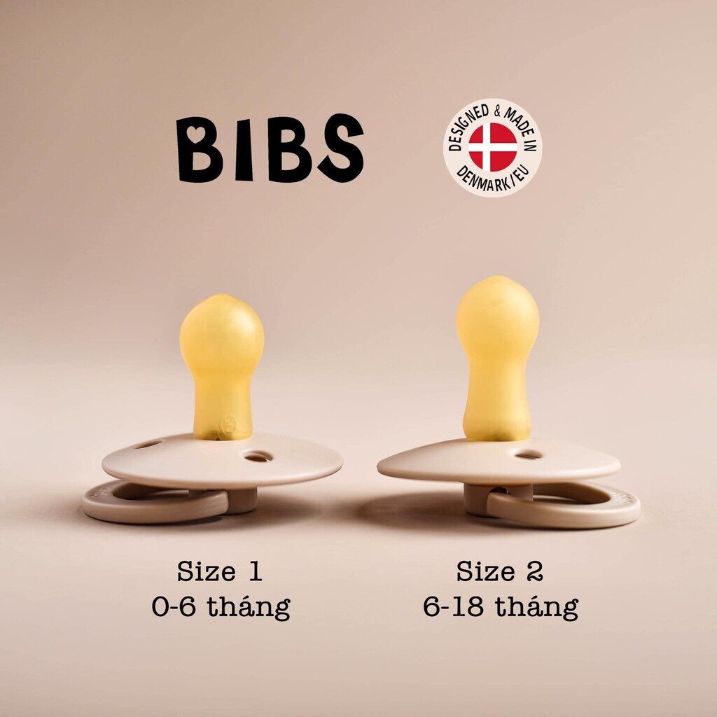 Núm ti giả Bibs hàng cao cấp nhập khẩu Đan Mạch