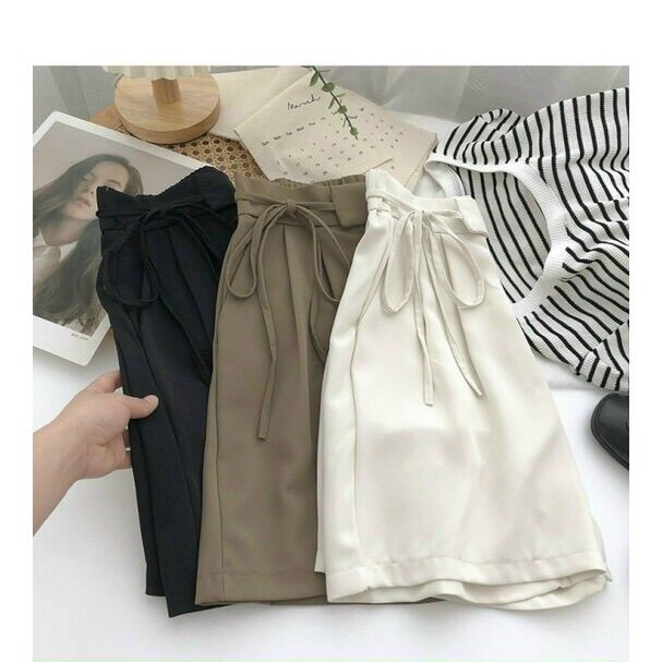 Quần short dây rút phong cách Hàn Quốc M059