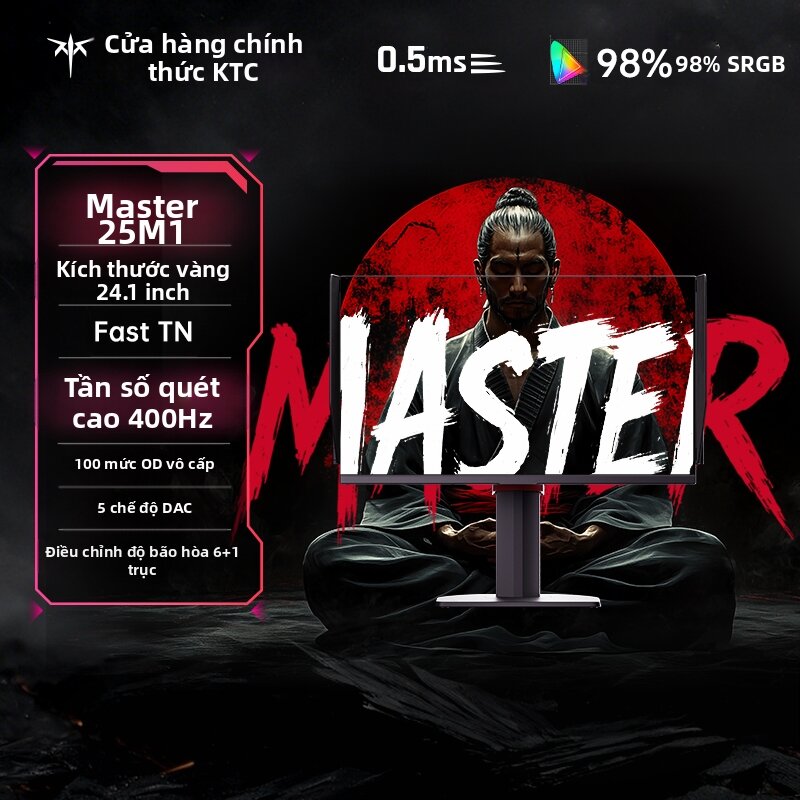 KTC | Professional Gaming 24.1 Inch 400Hz FastTN Monitor Giá 12,880,000 Đồng*Miễn phí vận chuyển