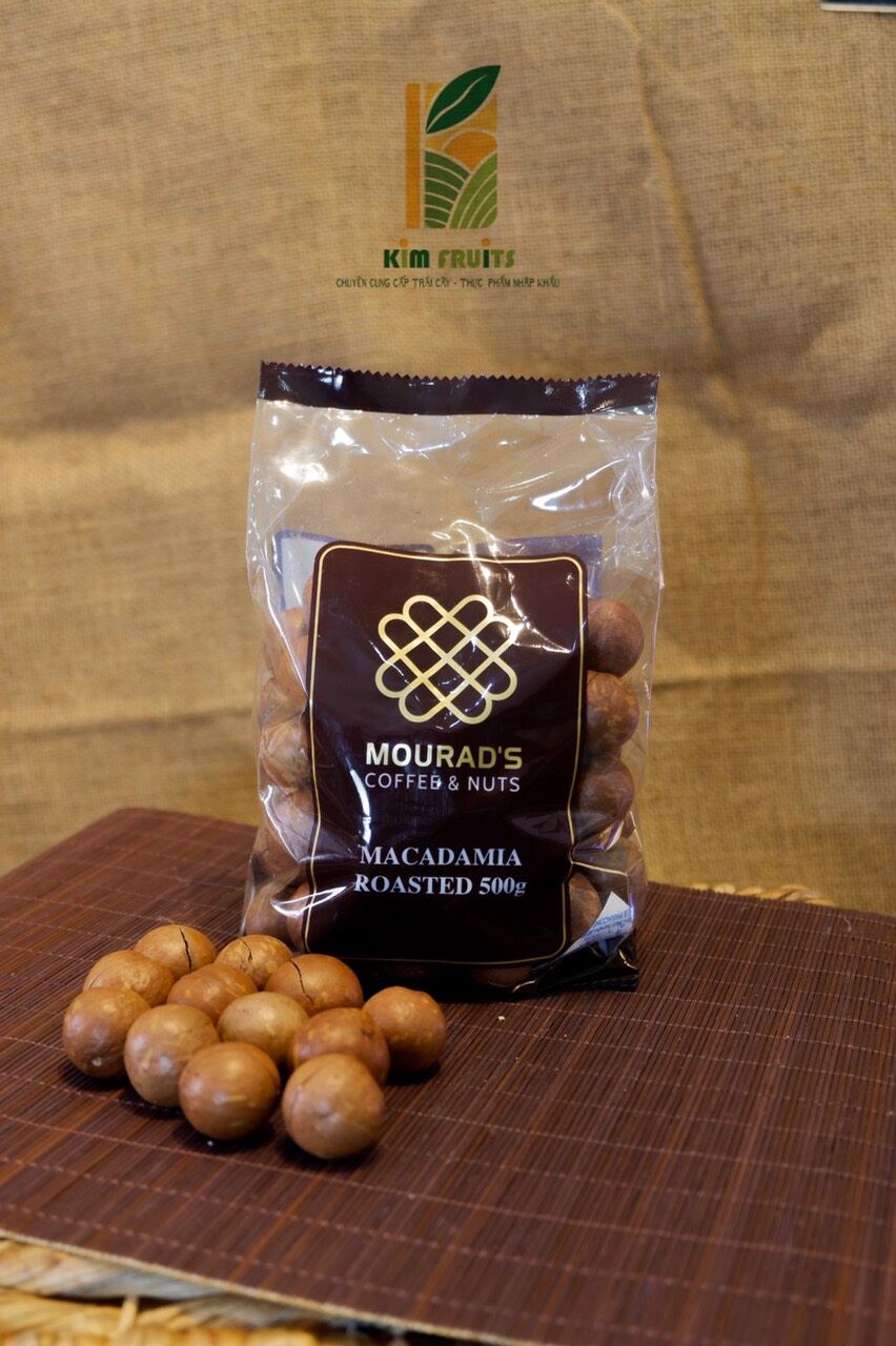 Hạt Macca Nứt Vỏ Mourad's Úc 500gr
