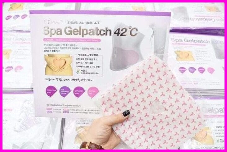 Spa gelpatch 42 độ. miếng dán tan mỡ bụng