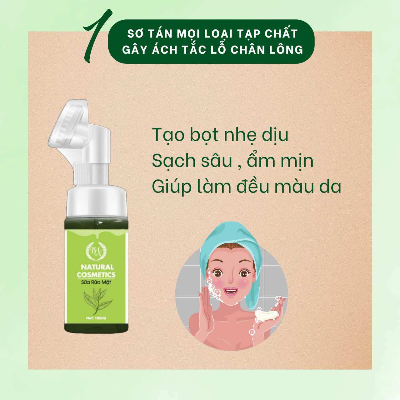 Combo Serum Thảo Mộc Xanh ( 1 SRM - 1 Serum Mụn - 1 Kem Face)