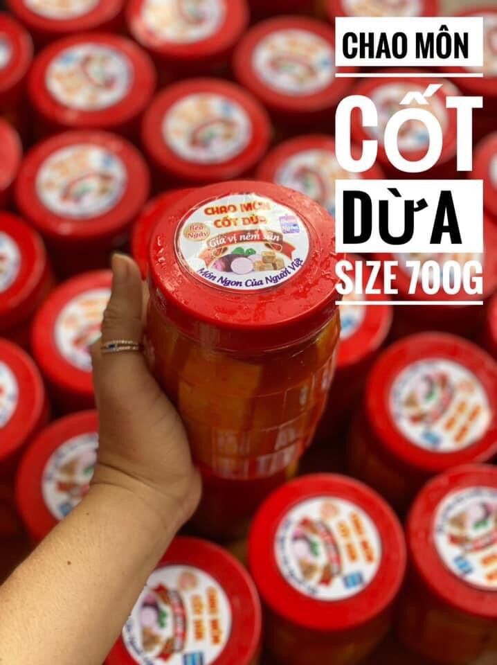 Chao môn đường phèn/ Chao môn cốt dừa hủ 700gr