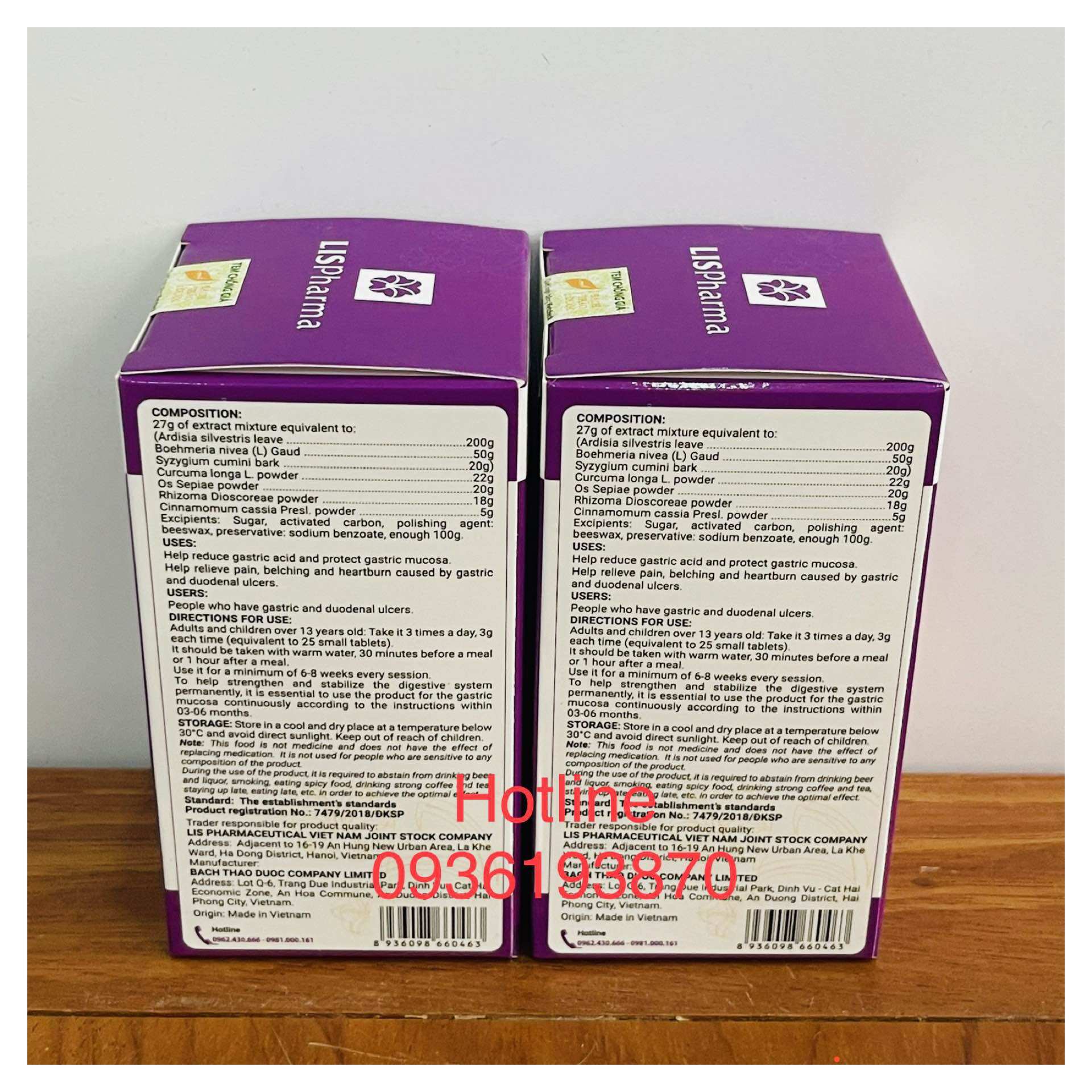 DẠ DÀY VITOS giúp hỗ trợ Dạ dày