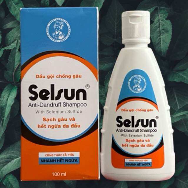 Dầu gội chuyên sạch gàu selsun 100ml hết gàu và ngứa da đầu