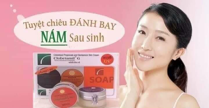 Bộ kem nám cao cấp colobetaming kem hồng