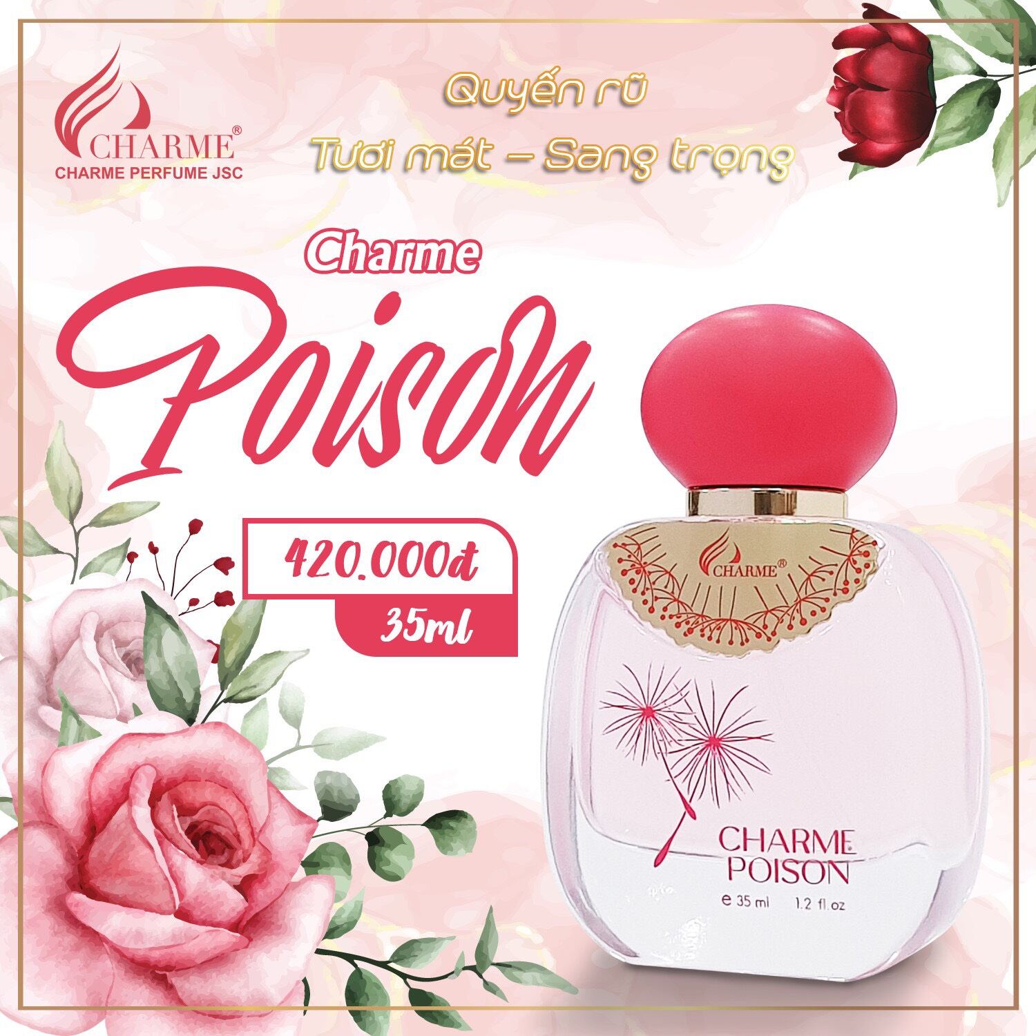 Nước Hoa Poison 35ml Chính Hãng
