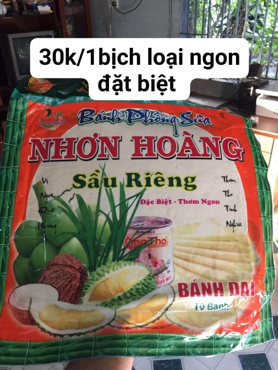 Bánh phồng sữa