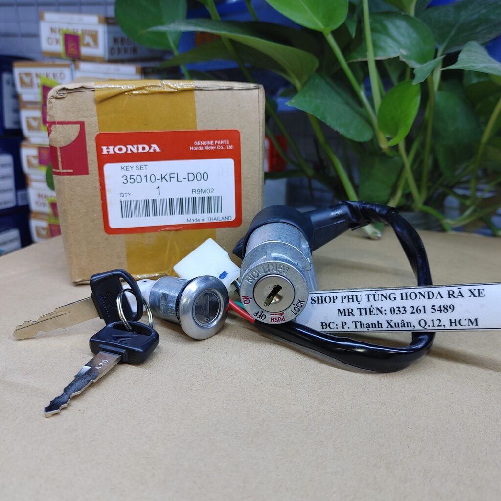 Bộ ổ khóa Wave Thái 110 hàng HDTL