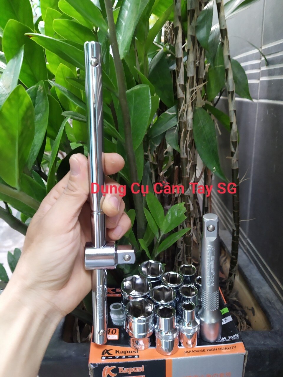 Bộ tuýp cần trượt 1/2 Kapusi cao cấp