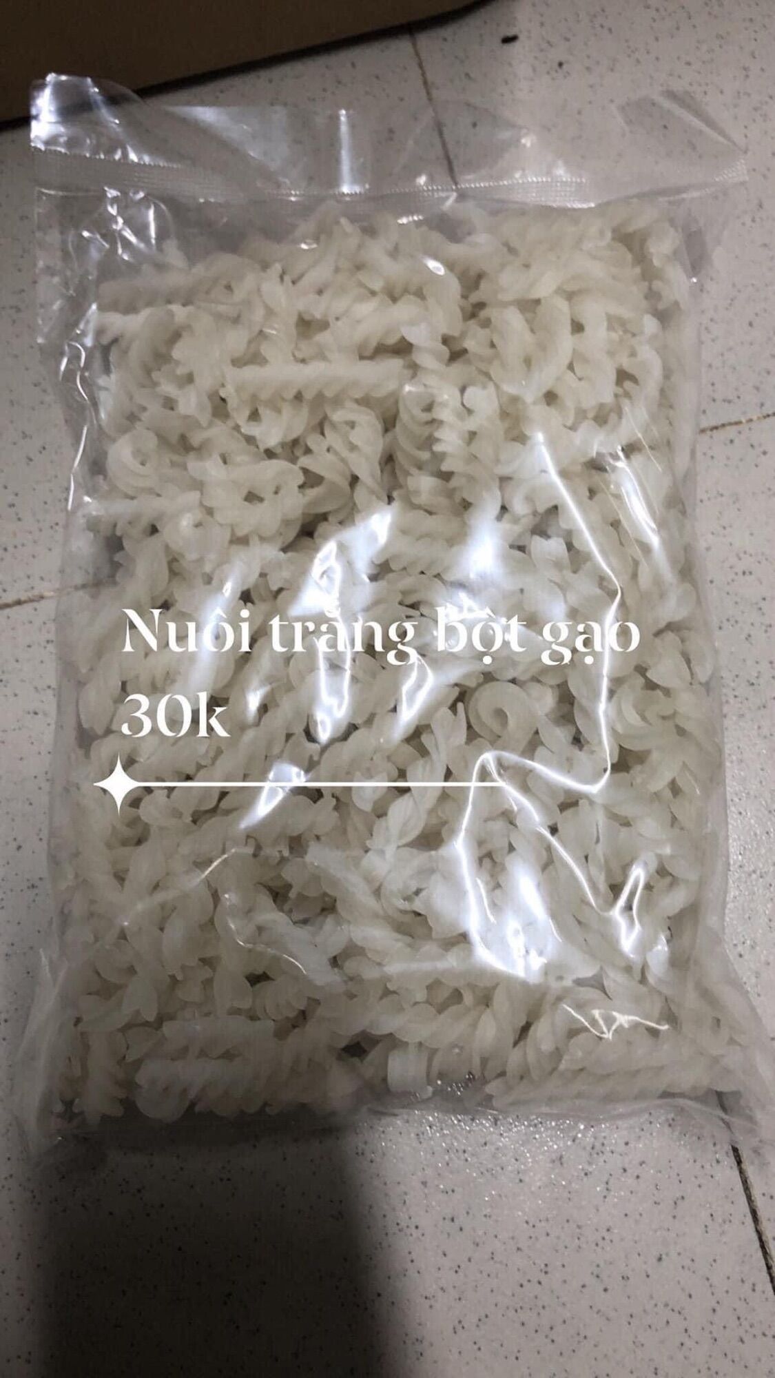 Nui gạo xoắn sa đéc
