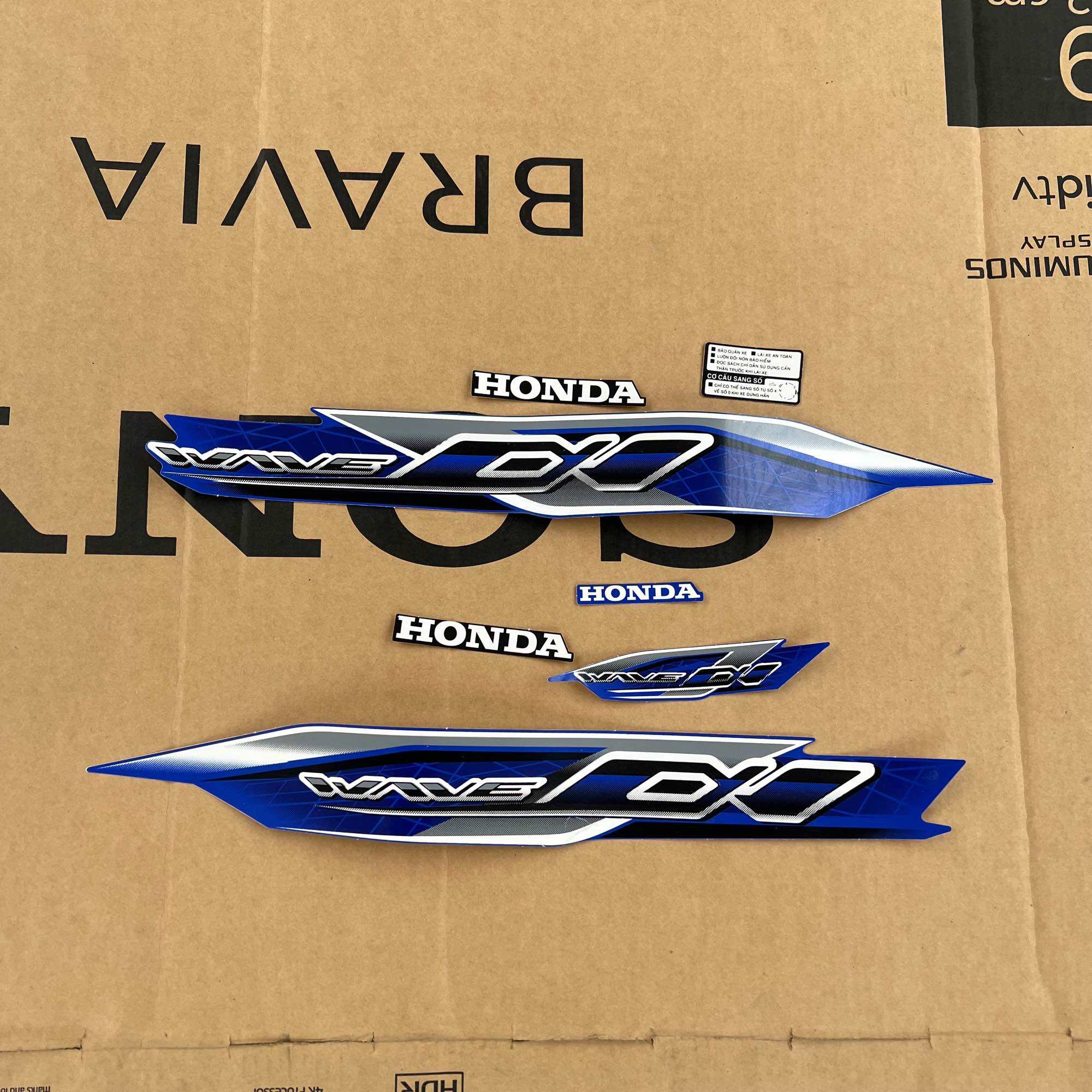 Tem zin xe wave 110 2024 2023 2022 2021 2018 2019 2017 50cc