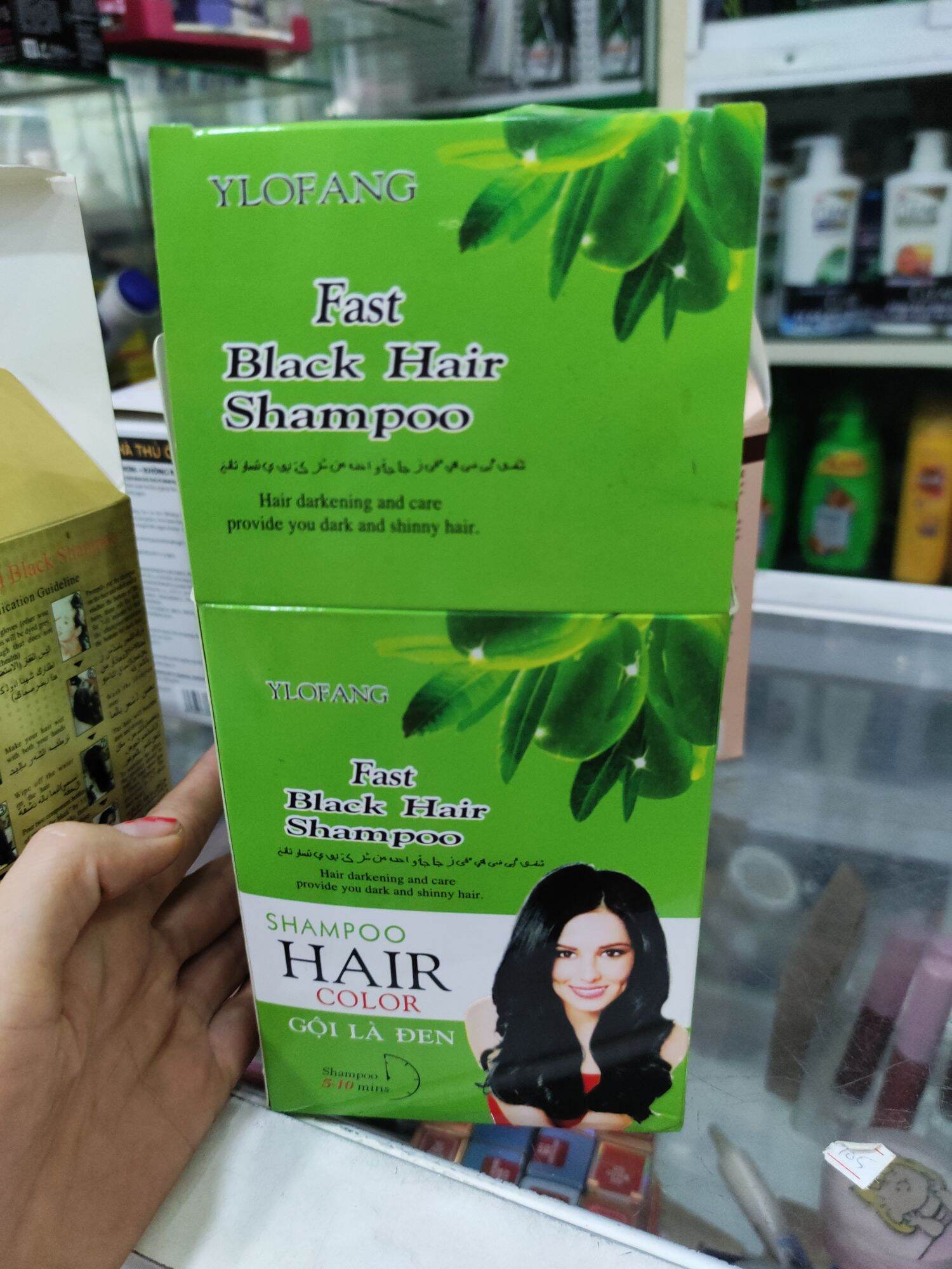 gội đen Ylofang hộp 10 gói