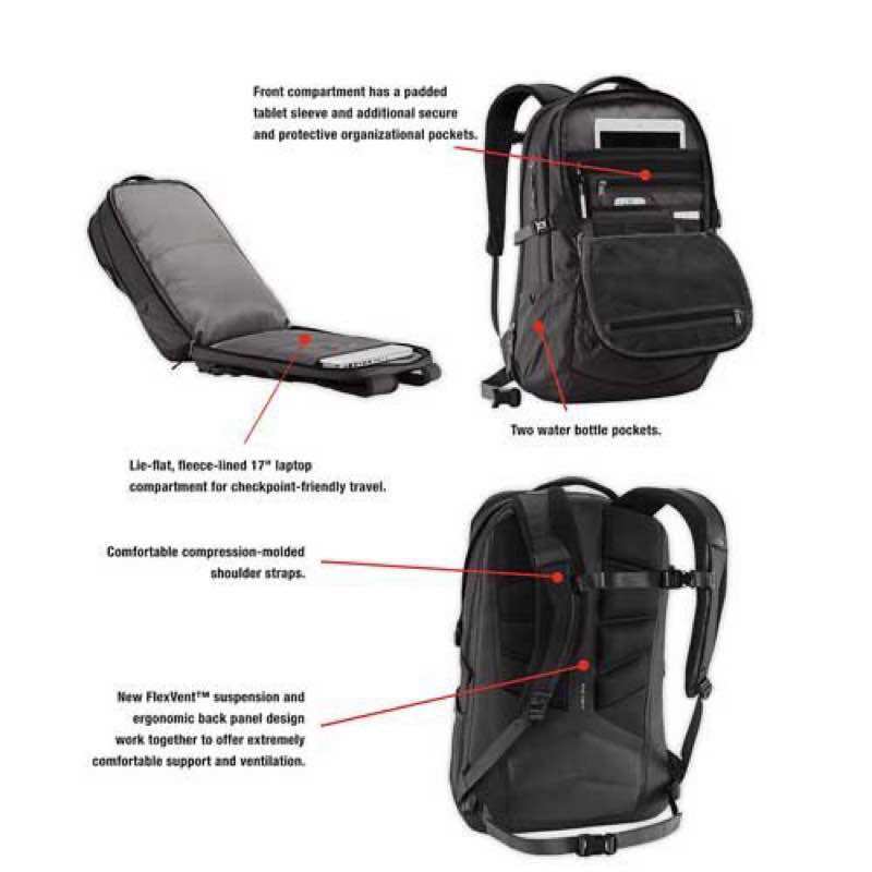 Balo du lịch The North Face SUGER TRANSIT (hàng chuẩn REAL)