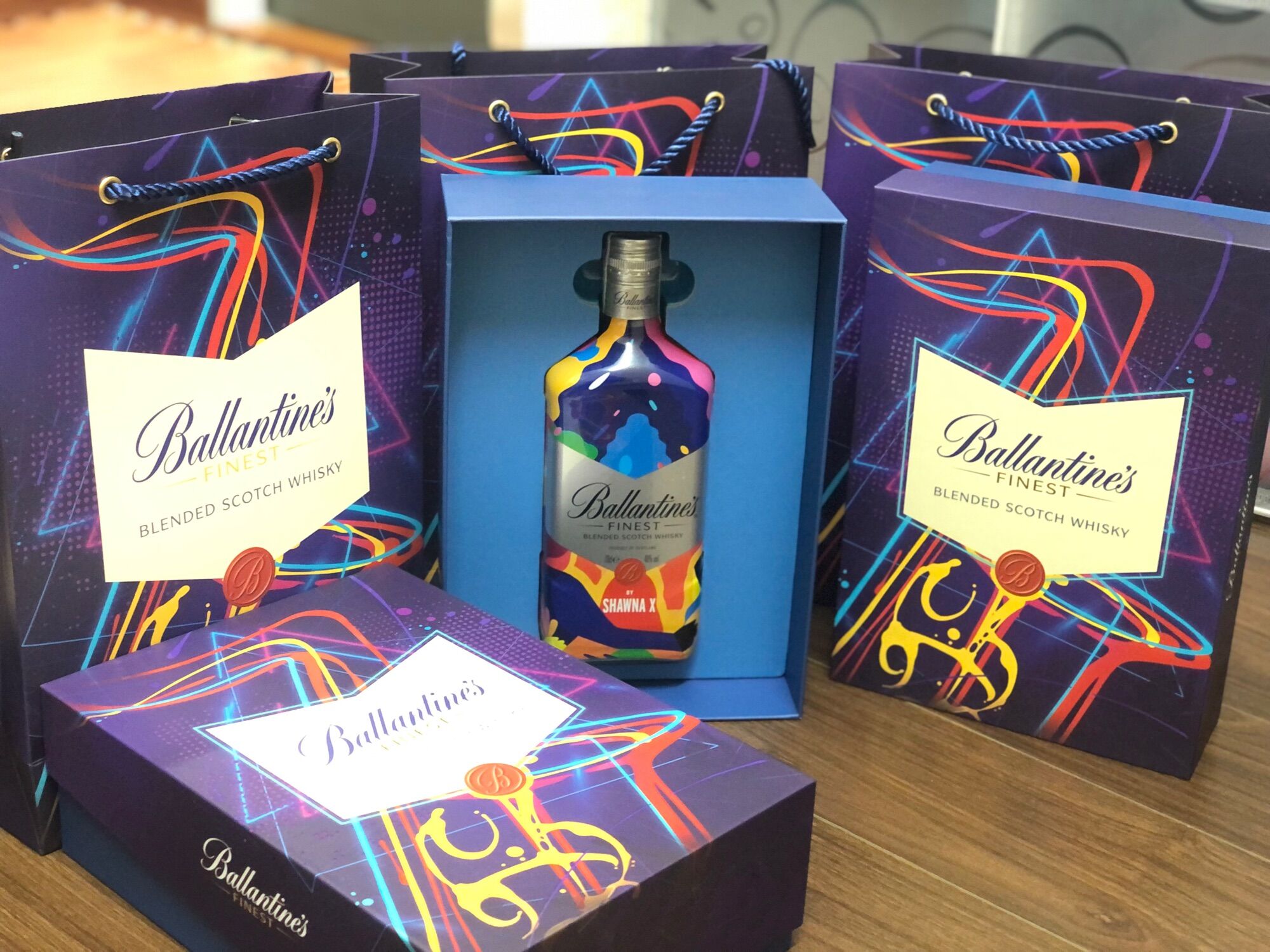 [ HỘP QUÀ TẾT 2022 ] RƯỢU BALLANTINES FINEST LIMITED