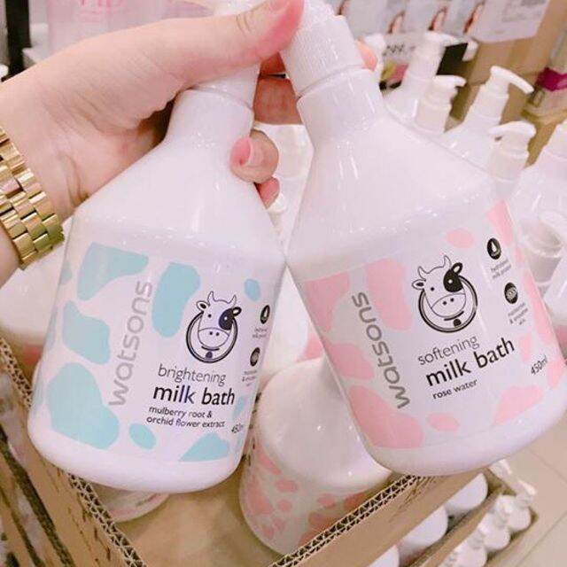(Chính Hãng) Sữa Tắm Trắng Da WATSONS Thái Lan - 450ml