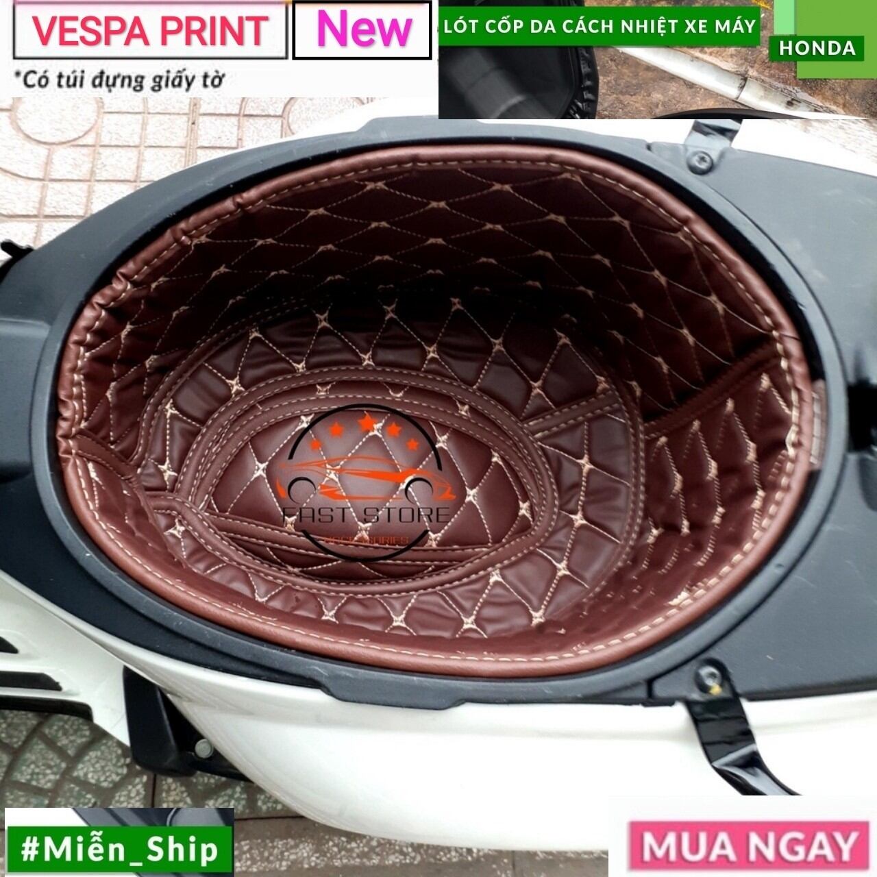 Lót cốp cách nhiệt Vespa*Print ( 2015 - 2022 )