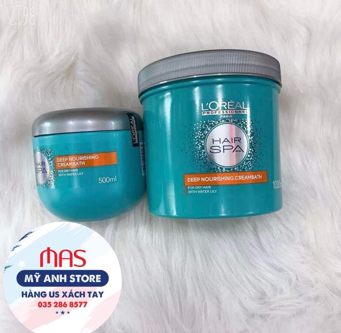 Dầu ủ tóc loreal hair spa 500,100ml