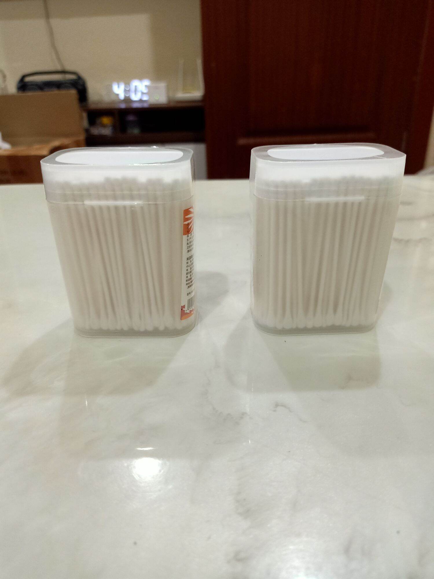 Hộp 200 tăm bông Misuta 2 đầu cho bé