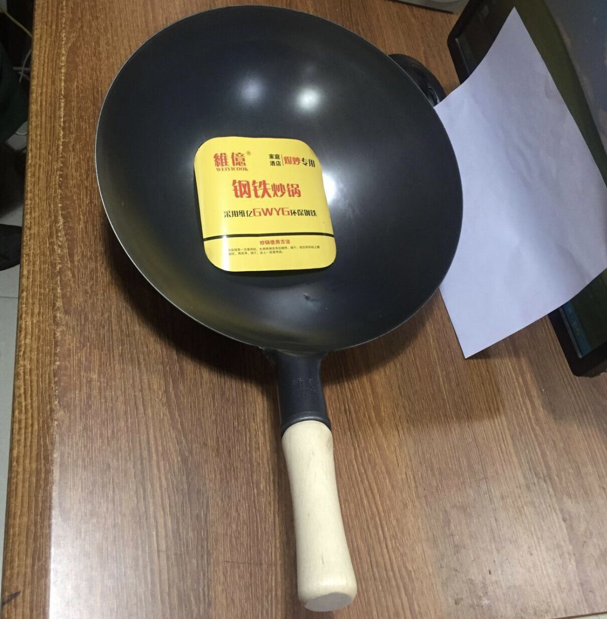 Chảo thép tàu size 38cm -40cm dùng cho các quán ăn nhà hàng
