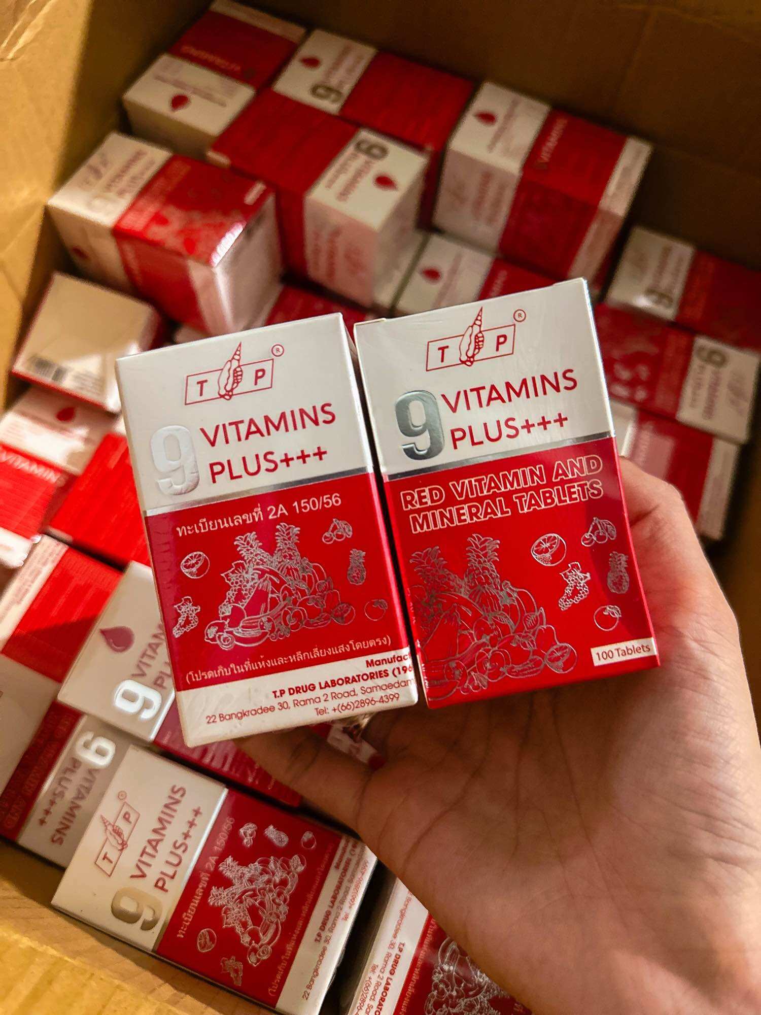 9 Vitamins Plus Tăng Cân TP Thái Lan