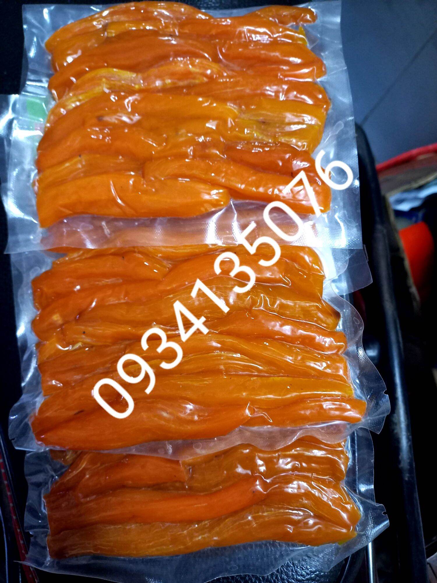 Mứt ngày tết khoai lang mật sấy dẻo bịch 250g.