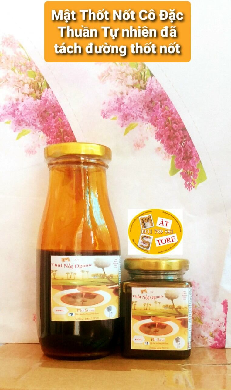 130ml Mật Thốt Nốt Cô Đặc Oganic Mật Store (đã tách đường thốt nốt nguyên chất)