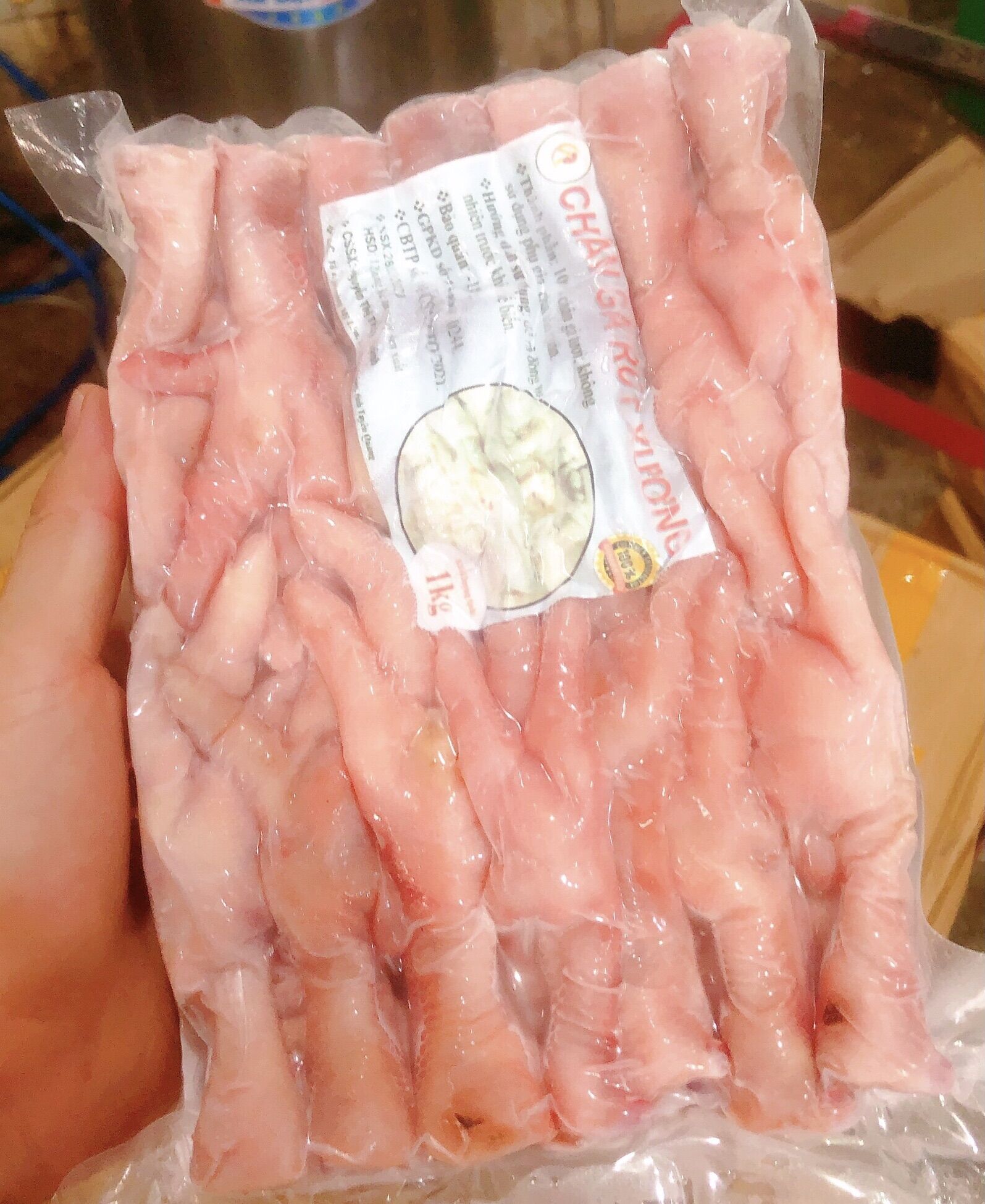 1kg chân gà rút xương net đủ