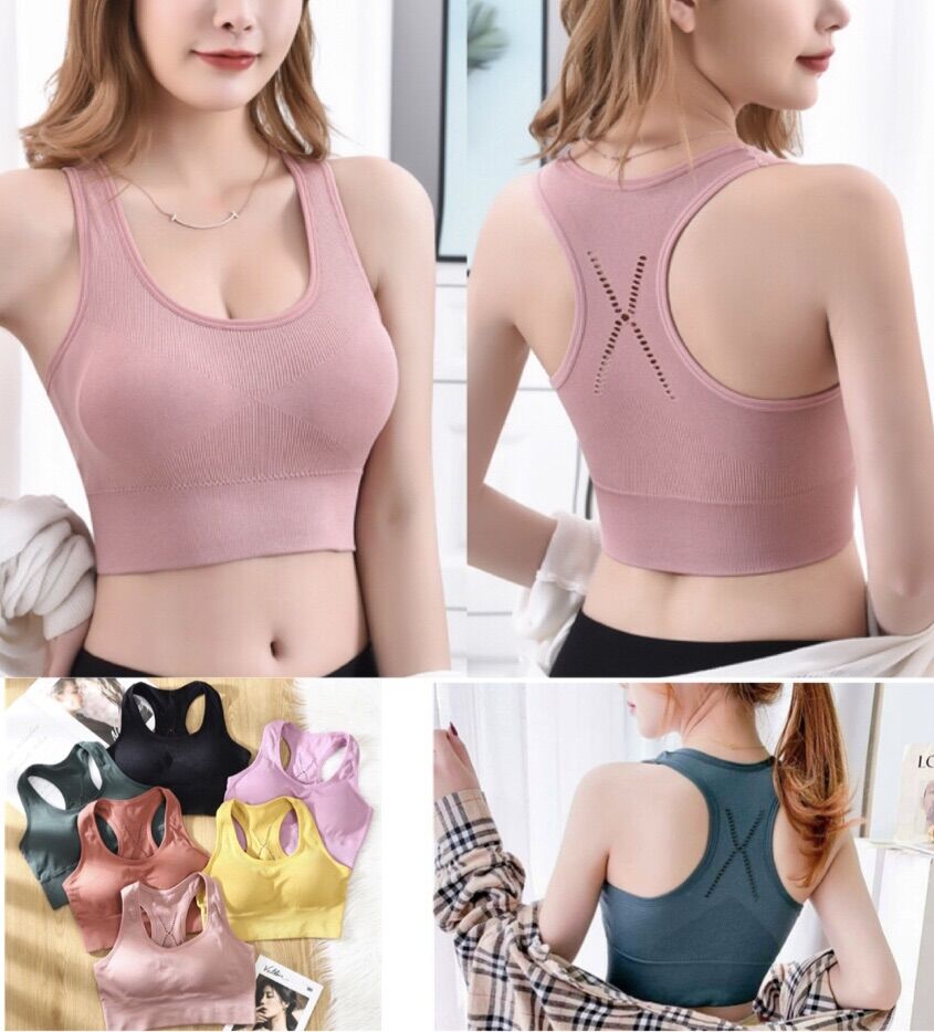 Áo bra crotop tập gym yoga nữ