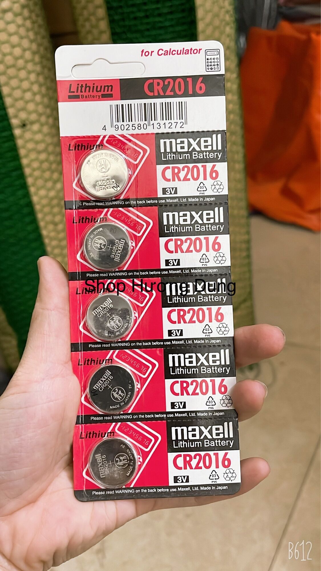Pin Maxell CR2032 CR2025 CR2016 (1 viên)