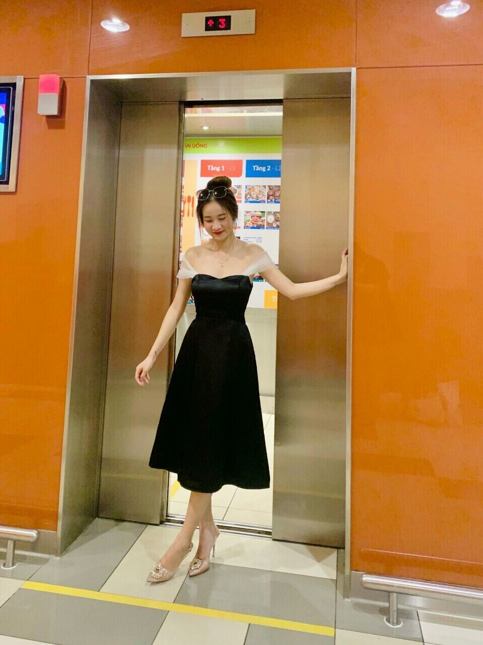 Đầm Dài Phối Tay Voan(Có 3 Màu)