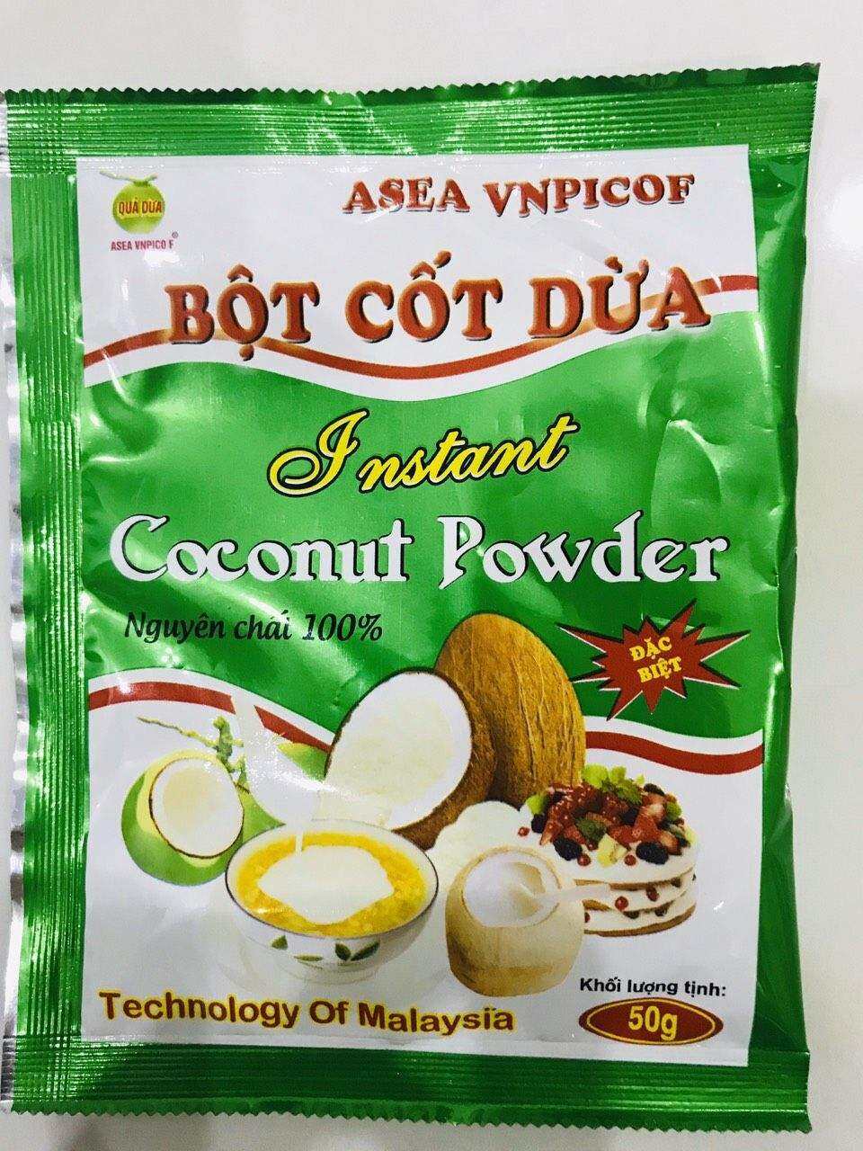 1 gói bột cốt dừa 50gr