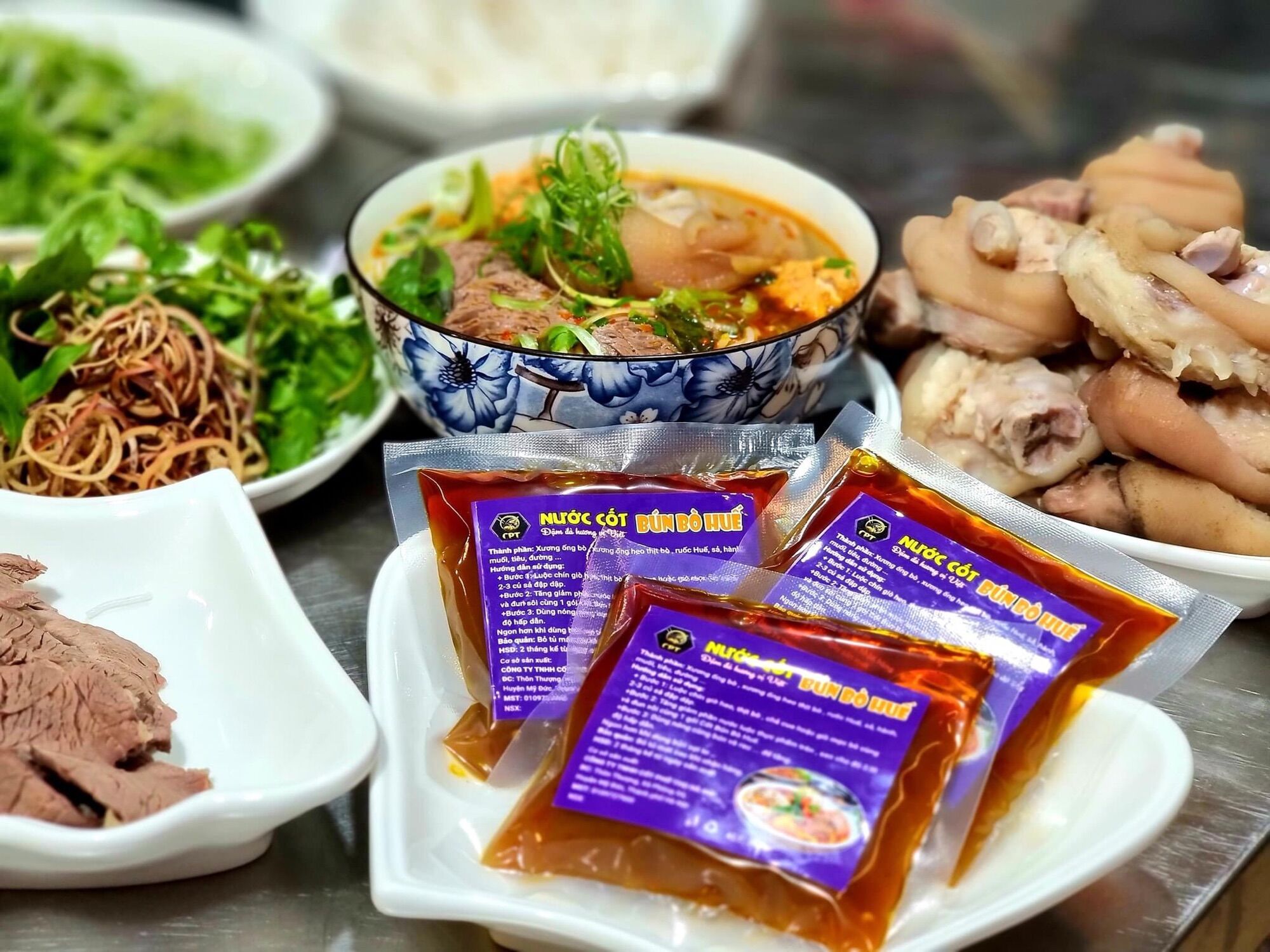 Nước cốt bún bò Huế